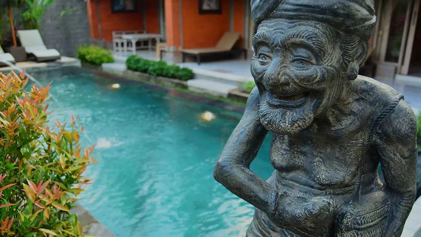 Swimming pool at Bale Bali Inn Ubud