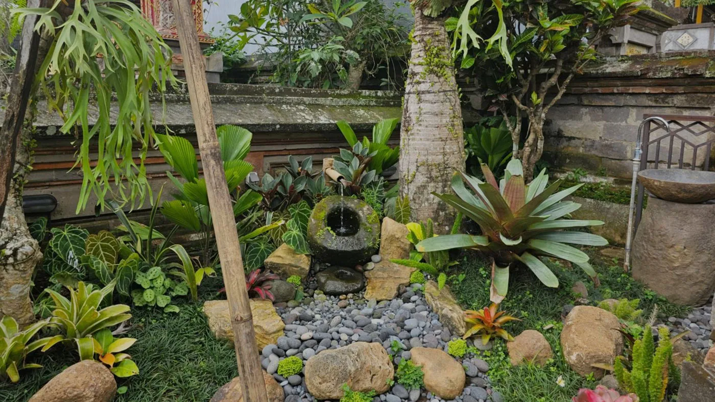 Garden at Bale Bali Inn Ubud